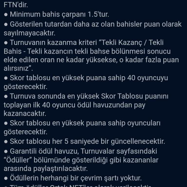 Haksız Turnuva Katılımı Ve Para Çekme Sorunu