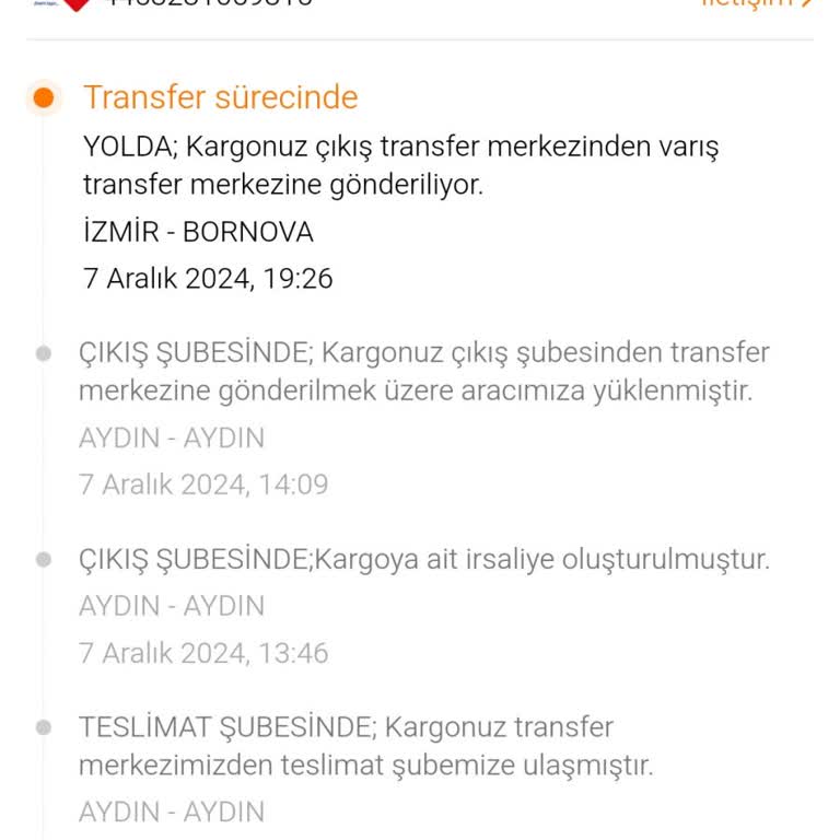 Aras Kargo'nun Teslimat Gecikmesi Ve Yanlış Yönlendirme Sorunu