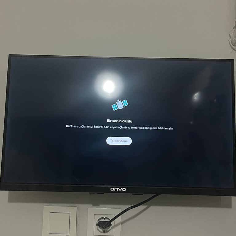 Onvo TV'de Play Store Bağlantı Sorunu