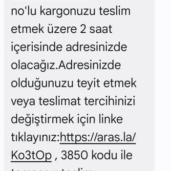 Aras Kargo'nun Teslimat Sorunu