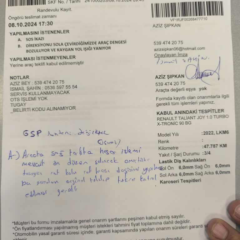 Kronik GPS Sorunu Nedeniyle Mağduriyet Yaşıyorum