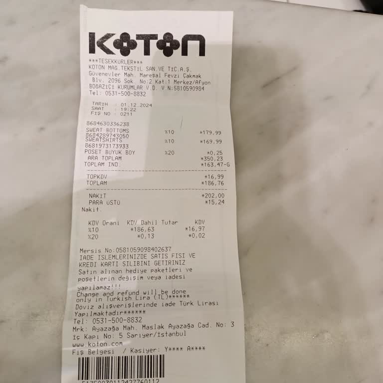 Koton Mağazasında İade Sürecinde Yaşanan Mağduriyet