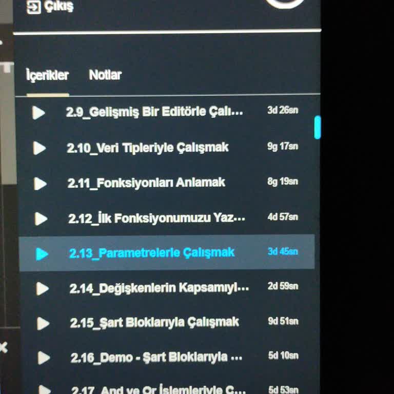 BTK Akademi Videolarında Yeşil Tik Sorunu