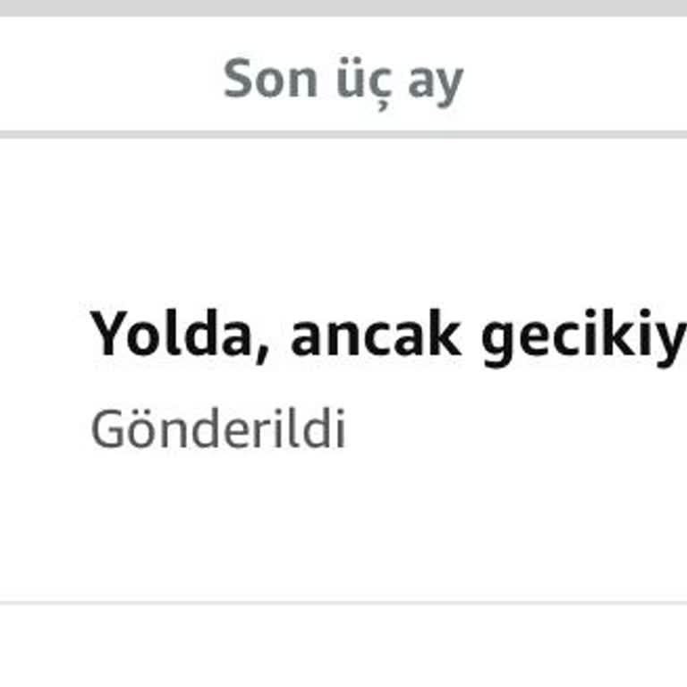 Teslim Edilemeyen Sipariş Ve Yanıltıcı Bilgilendirme