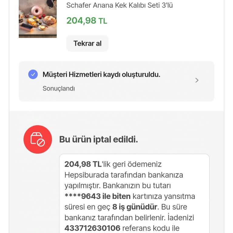 İptal Edilen Sipariş Ve Yanlış Suçlamalarla Mağduriyet