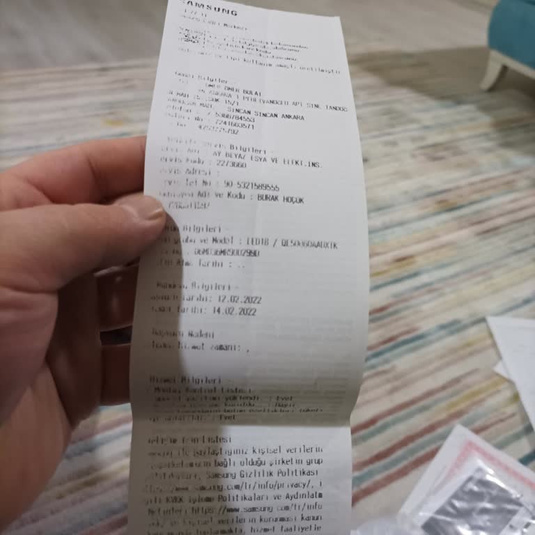 Samsung TV'de Kronik Çizgi Sorunu