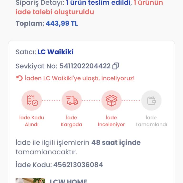 Geciken İade Ve Müşteri Hizmetleri Sorunu