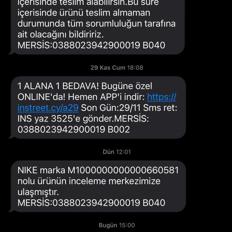 In Street Mağazasından Aldığım Ayakkabının Kalitesizliği Ve Müşteri Hizmetleri Sorunu