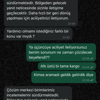Kayıp Kargo Ve İletişim Sorunları