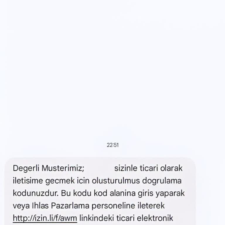 İzinsiz SMS Ve Kişisel Bilgi İhlali