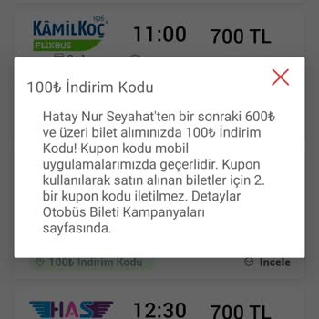 Obilet İndirim Kodlarında Yanıltıcı Bilgilendirme Ve Müşteri Güveni Kaybı