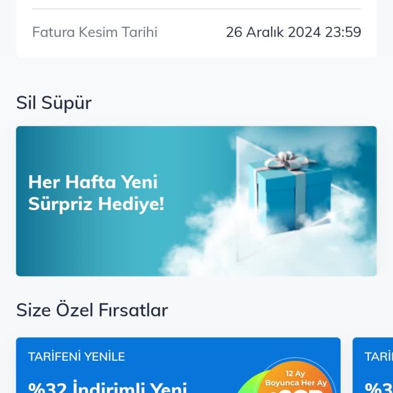 Faturamın Sürekli Artması Ve Uygun Seçeneklerin Sunulmaması