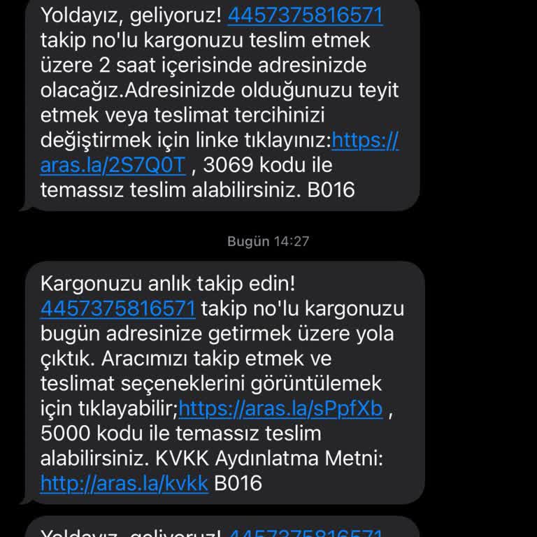 Teslimat Sorunu Ve Yetersiz Müşteri Hizmetleri