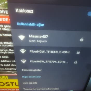 TV'de Sürekli Sınırlı Erişim Sorunu