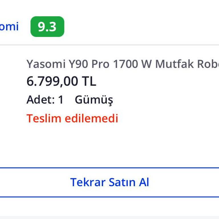 Teslim Edilmeyen Ürün Ve İletişim Sorunları