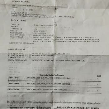 Garanti Kapsamında Mağduriyet: Ekran Değişim Ücreti