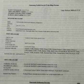 Garanti Kapsamında Mağduriyet: Ekran Değişim Ücreti