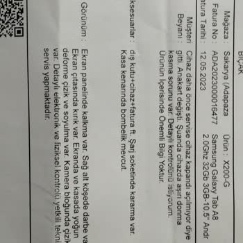 Garanti Kapsamında Mağduriyet: Ekran Değişim Ücreti