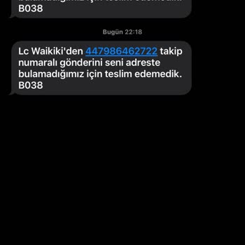 Teslim Edilmeyen Kargo Ve Yanıltıcı Bildirimler