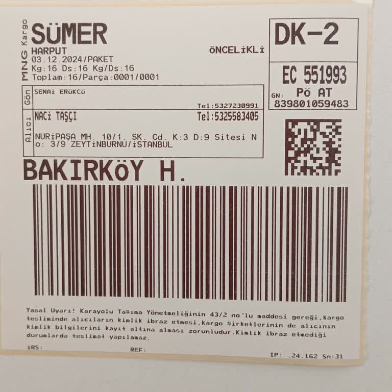 MNG Kargo'nun Teslimat Sorunu Ve Yanıltıcı Bilgilendirme