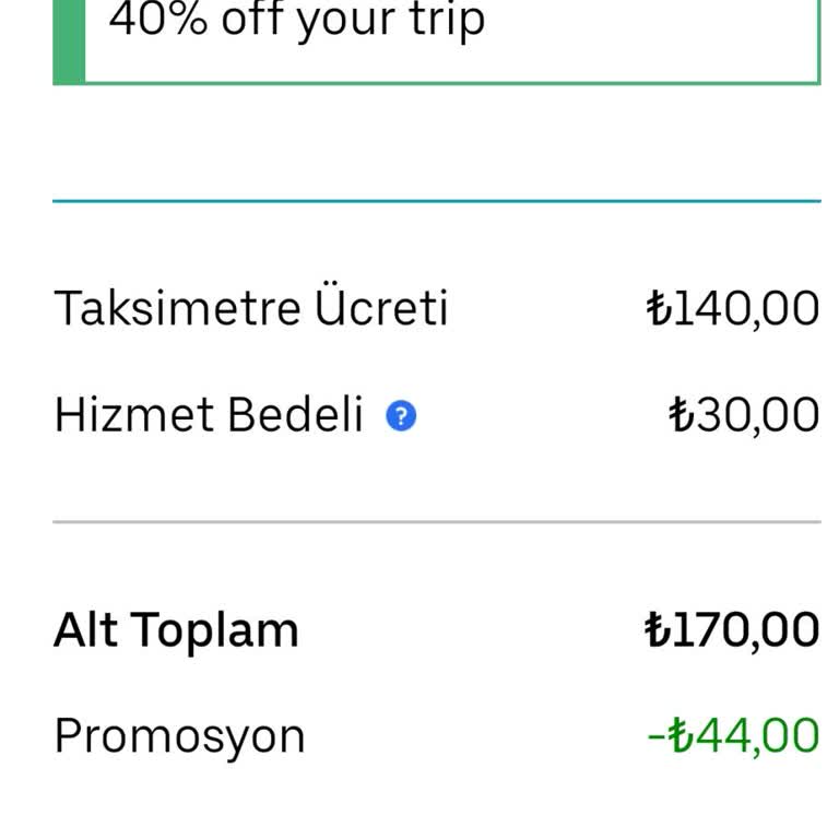 Uber Taksicisi İndirimimi Yansıtmadı Ve Fazla Ücret Aldı!