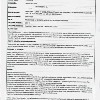 Jumbo'dan Çay Makinesi Mağduriyeti: İlgisizlik Ve Oyalama