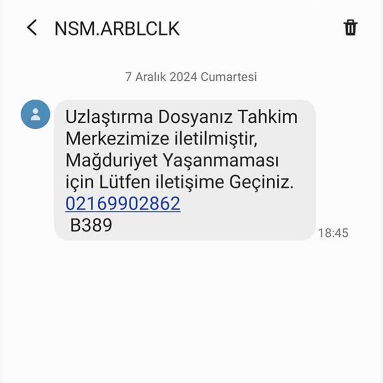 Yanıltıcı Uzlaştırma Mesajı Ve Sahte Suçlama