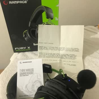 Rampage Fury X Kulaklıkta Sürekli Cızırtı Ve Ses Kesintisi Sorunu