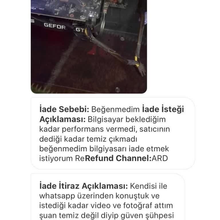 İade Koşullarına Uygun Olmayan Elektronik Ürün İadesi