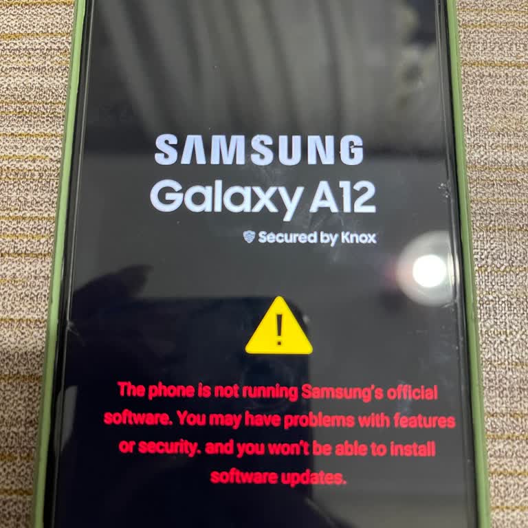 Samsung Telefon Yazılım Sorunu Ve Banka Uygulamaları Erişim Problemi