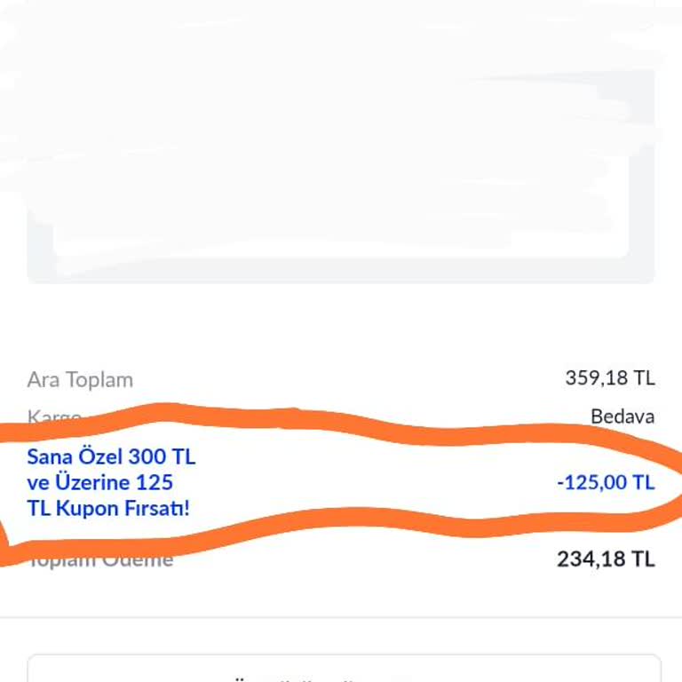 Sipariş İptali Ve Kupon Kaybı Sorunu