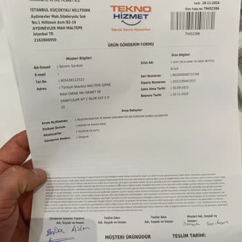 Onarım Ücreti Sorunu Ve İlgisizlik