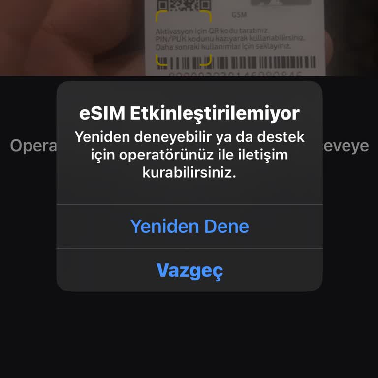 Vodafone E-Sim Sorunu: Müşteri Hizmetleri Ve Bayi Desteği Eksikliği