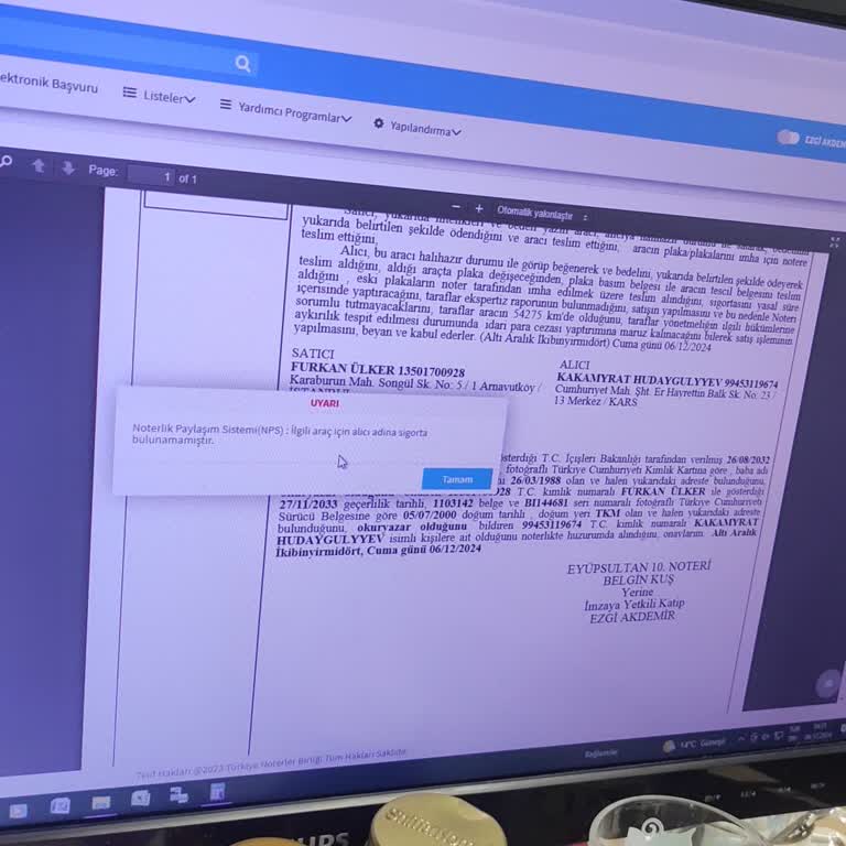 Noter Sisteminde Görünmeyen Sigorta Sorunu
