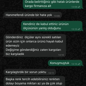 Yanlış Ürün Ve Müşteri Hizmetleri Sorunu