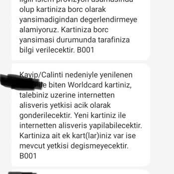 Kredi Kartımdan İzinsiz Çekim Ve Aidat Sorunu