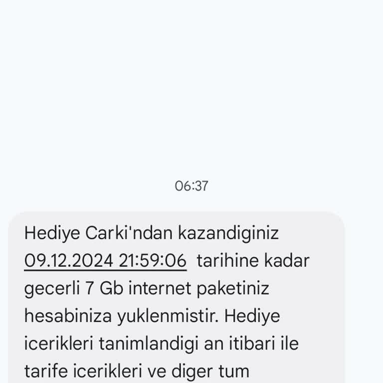 Erken Saatlerde Gelen Mesajlarla Rahatsız Edilme