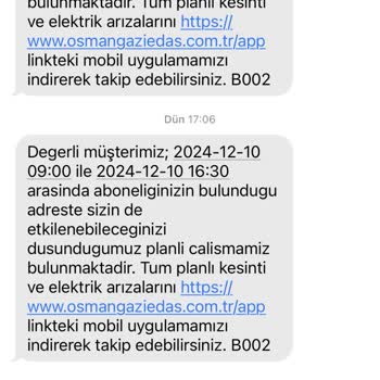 Sürekli Arıza Mesajlarıyla Rahatsız Ediliyorum
