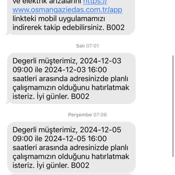 Sürekli Arıza Mesajlarıyla Rahatsız Ediliyorum