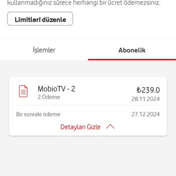Yanlışlıkla Üye Olduğum Mobio'nun İptal Sorunu Ve İade Talebi