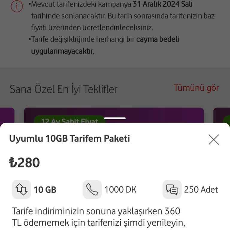 Vodafone'un Mevcut Müşterilere Yüksek Fiyat Politikası