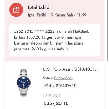 Boyner'de Stokta Olan Ürünlerin Habersiz İptali Ve Müşteri Hizmetlerinin Yetersizliği
