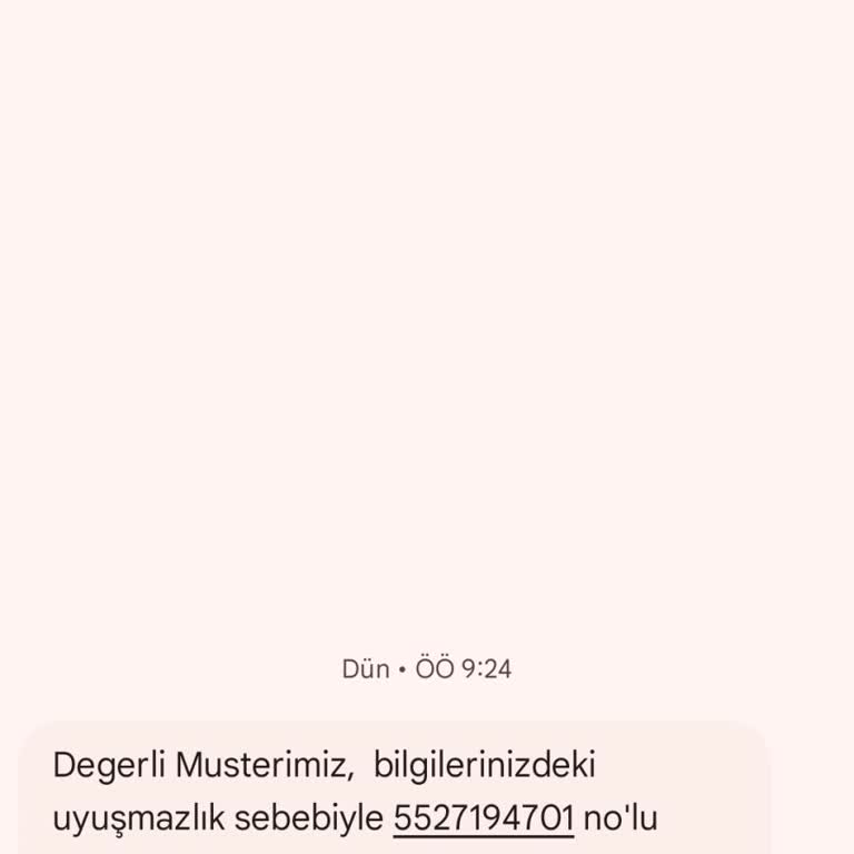 Numara Taşıma Talebim Sürekli Reddediliyor!