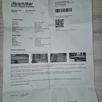 Lenovo Dizüstü Bilgisayarımda İade Sorunu