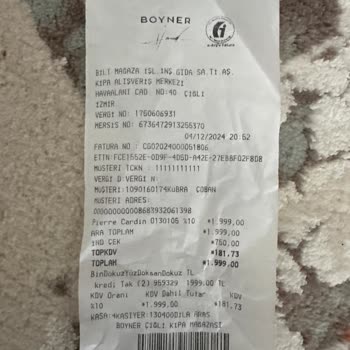 Etiket Sorunu Nedeniyle İade Engeli