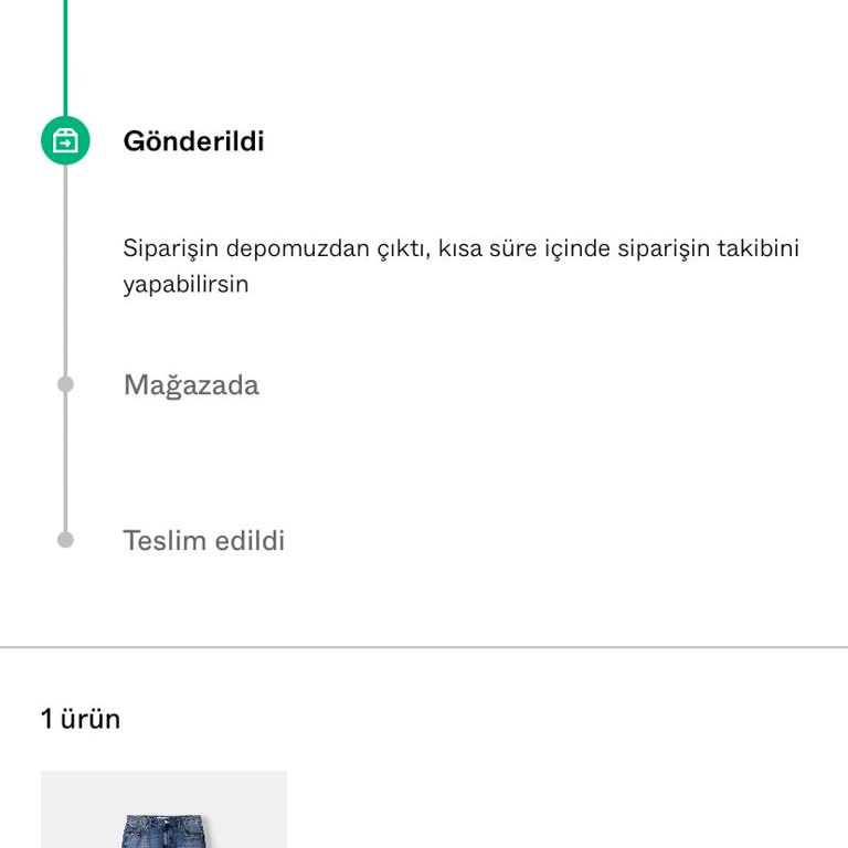 Bershka'dan Beklenen Pantolon Teslimatı Hâlâ Gerçekleşmedi