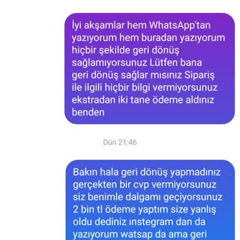 Yanlış Ürün Ve İade Sorunu