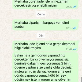 Yanlış Ürün Ve İade Sorunu