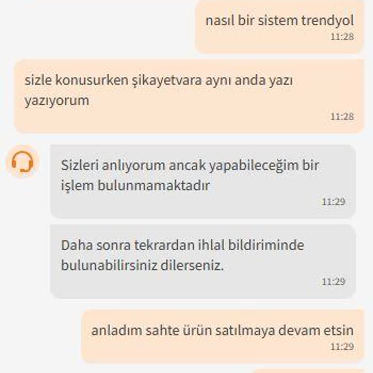 Trendyol'da Sahte Ürünlerle Mücadelede Yalnız Bırakıldım