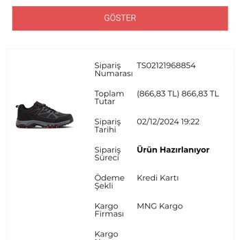 Siparişim Neden Hala Hazırlanıyor?